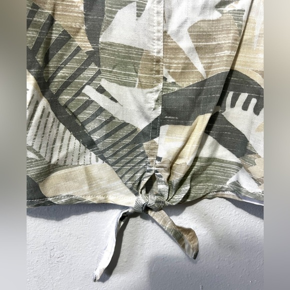 PrAna NWT Palm Tie Front Tencel McKenzie Tank - Small - Picture 5 of 10